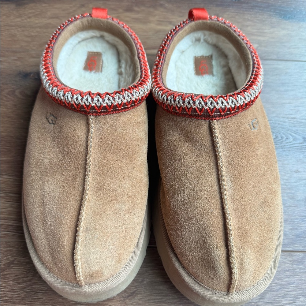 UGG Youth Tasman platforms chestnut size 5 - Picture 3 of 6